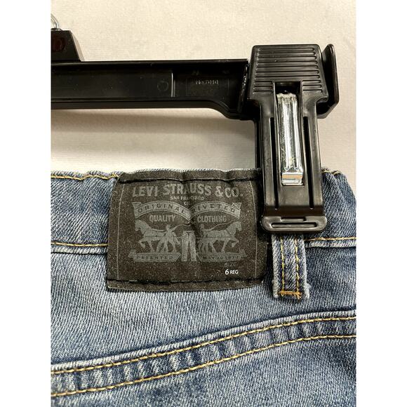 LEVI'S 511 Performance Slim Jeans Medium Wash Blue Stretch Denim Kids Boys 6 - Picture 6 of 10